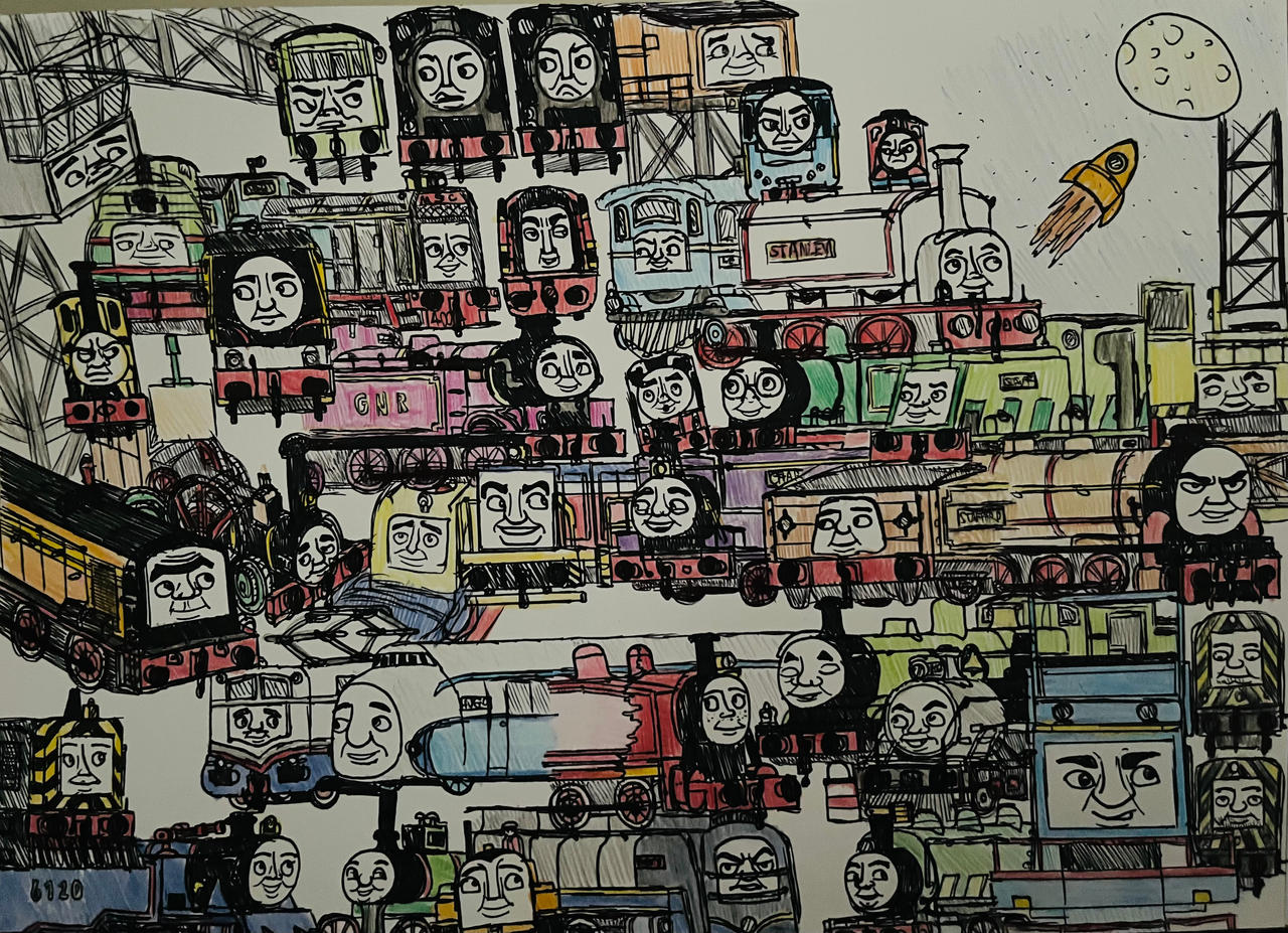 Ignored Characters in CGi Thomas by SirWelcome on DeviantArt