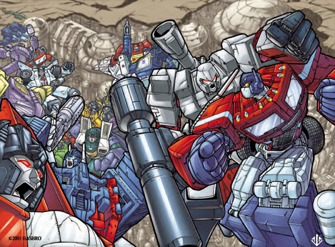 TRANSFORMERS COVER COLORS