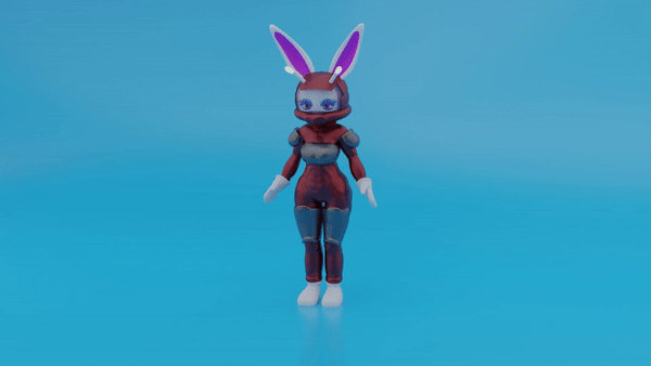 Deviantart Rabbit Kick A bunny with kicking animation by FluxeionSouls on DeviantArt