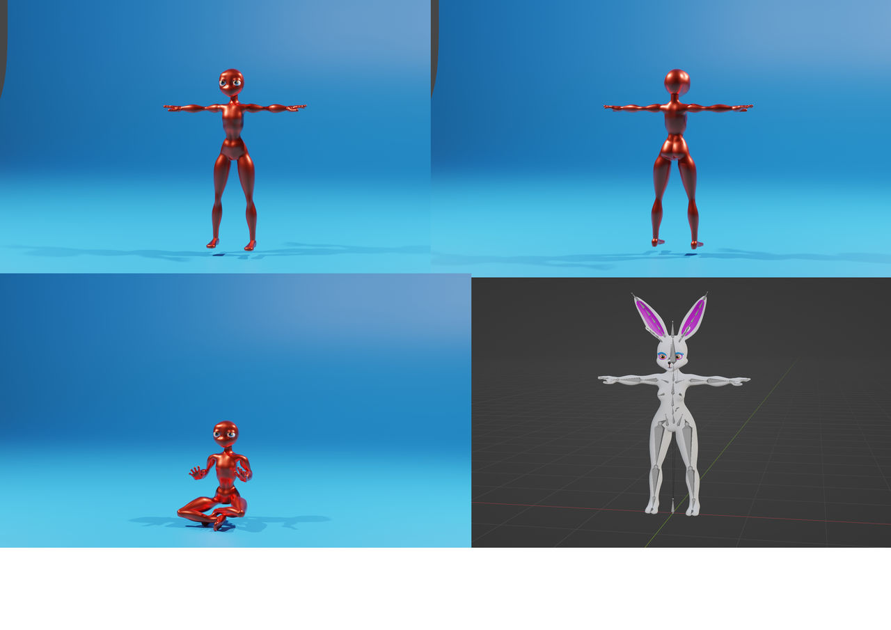 Prototype OC Skinny character by FluxeionSouls on DeviantArt