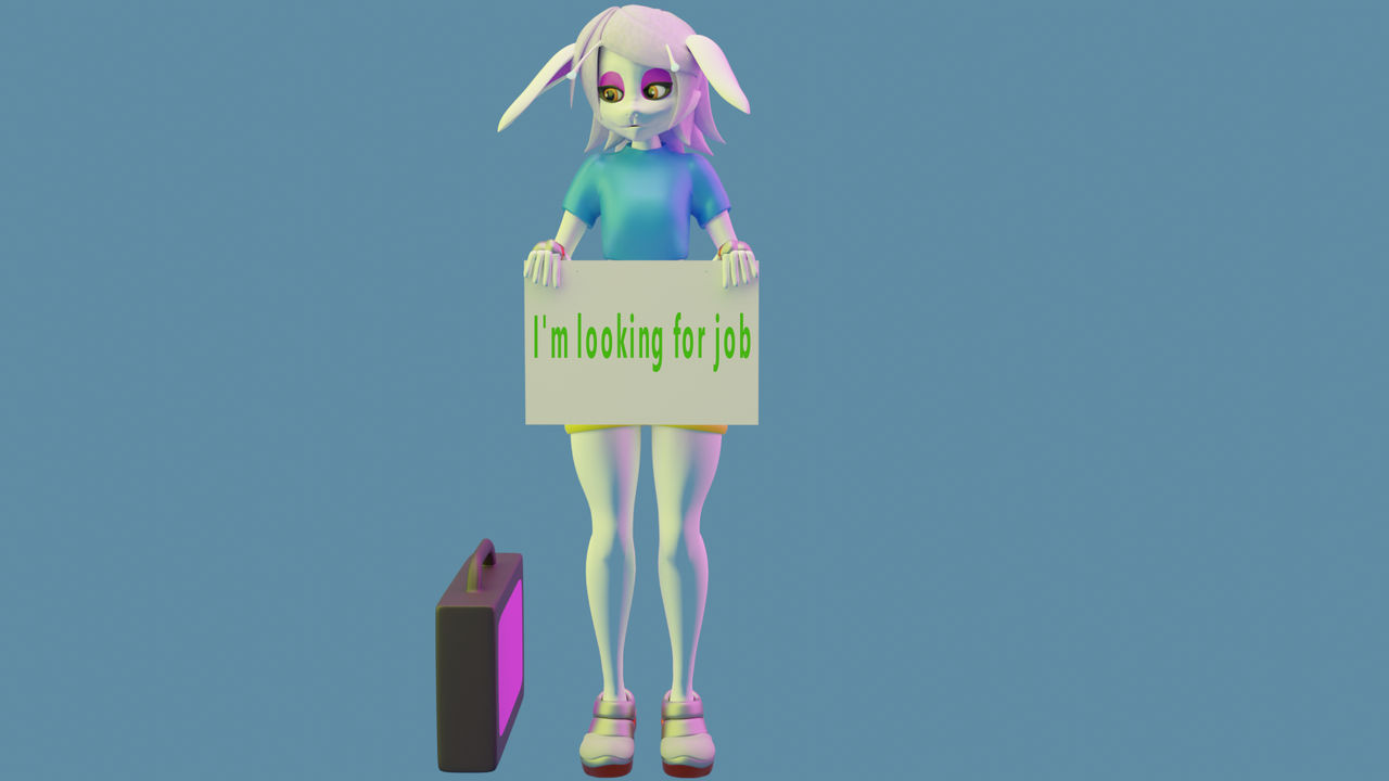 Bunny Looking For A Job