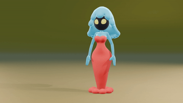 Jelly fish girl