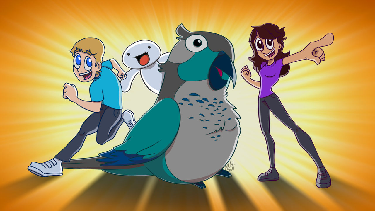 Jaiden Animations and TheOdd1sOut Fanart by MostHighStudios on DeviantArt