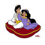 Aladdin and Jasmine pregnant