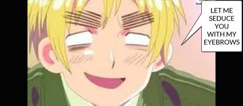 APH England! Let Me Seduce You -Eyebrow Wiggle-