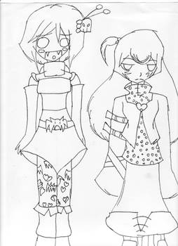 Karin And Anju in Cute Clothes