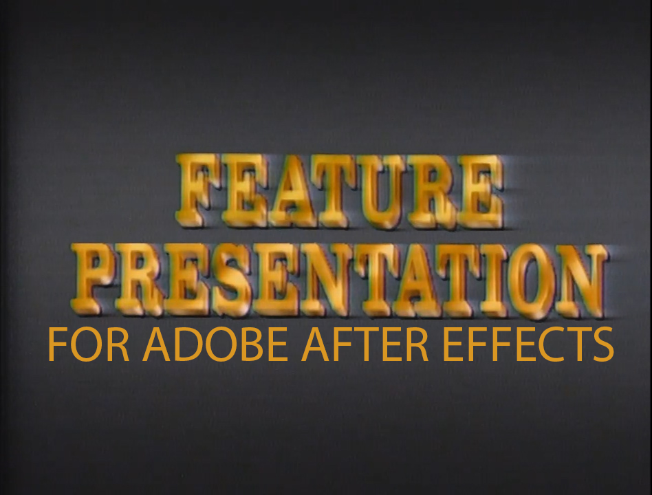Feature Presentation Logo With Captions