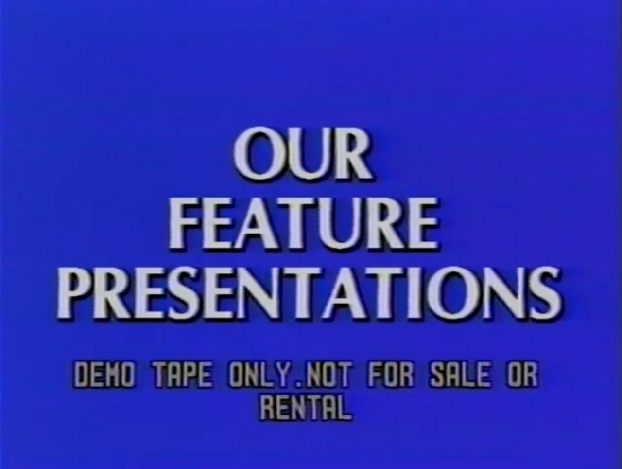 Our Feature Presentations (1985) by Rodster1014 on DeviantArt