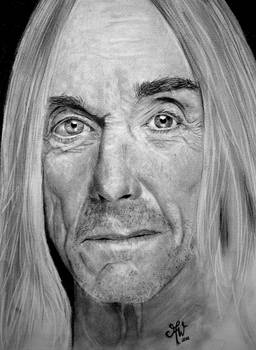 Iggy Pop Portrait