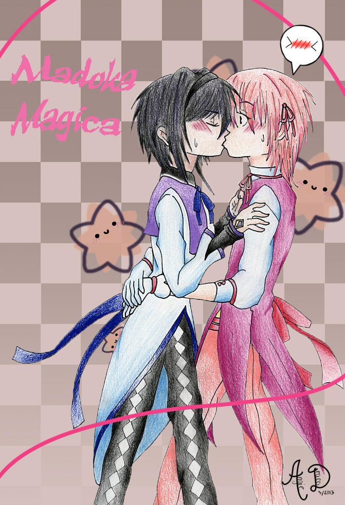 Homura X Madoka By Angiedraco On Deviantart
