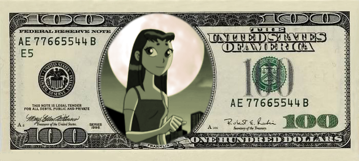 Starfire Prom Dollar Bill