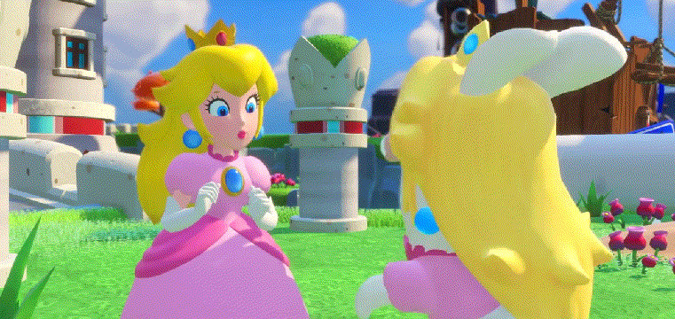Primcess Peach Rabbid Princess Peach and Rabbid Peach by Supremechaos918 on DeviantArt