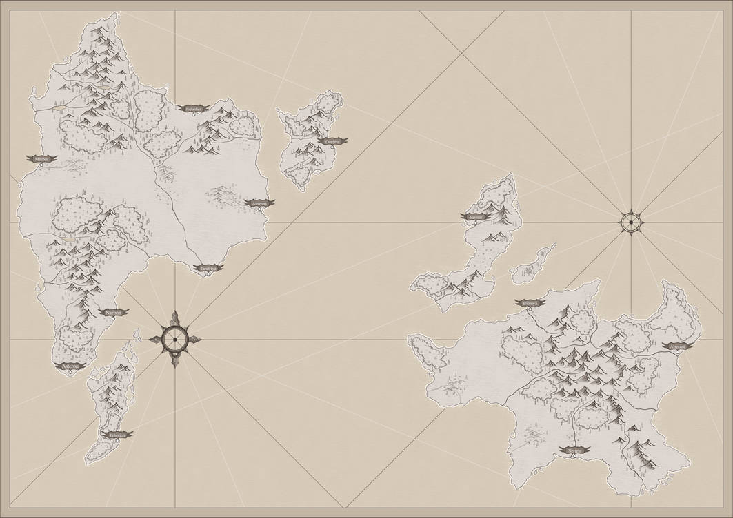 Fantasy map 3 by Azgelion on DeviantArt
