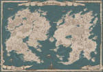 Kalvedonia fantasy world by Azgelion