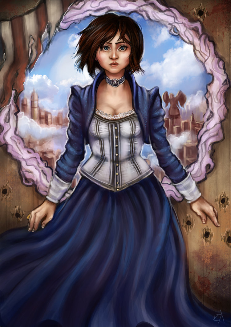 Elizabeth, Bioshock Infinite. by SeanTheKIngOfNothing on DeviantArt