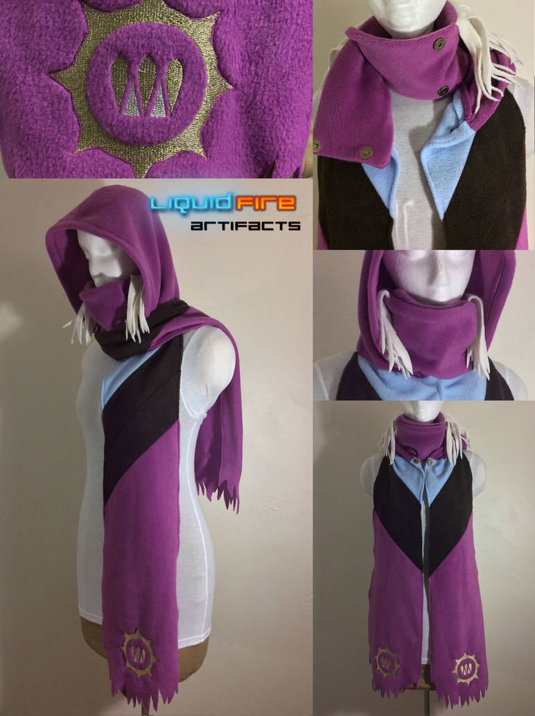 Mara Sov (Queen of the Reef) Destiny Hooded Scarf