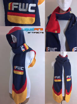 FWC Cloak Hooded Scarf (navy blue variant)