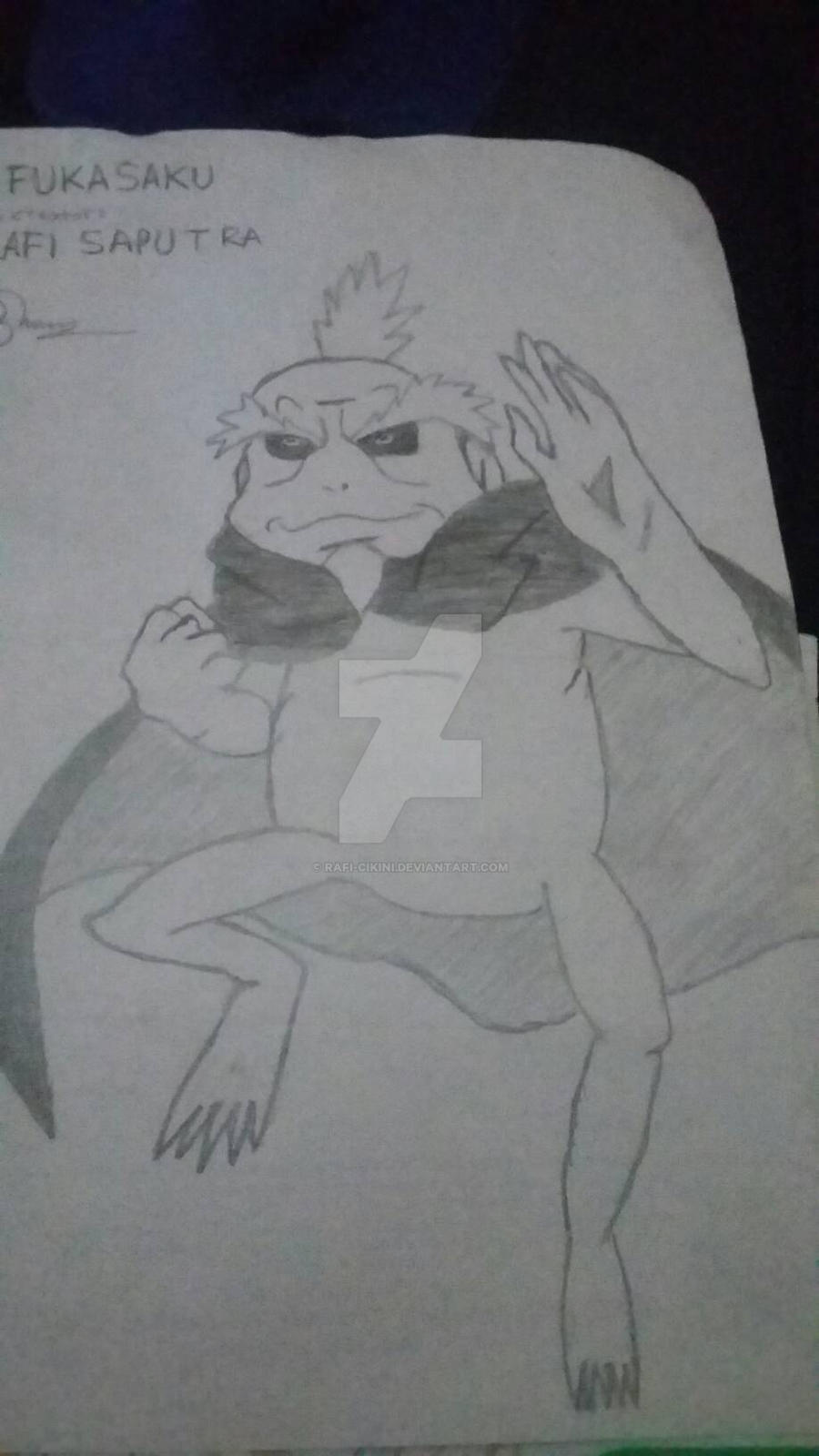 Fukkatsu Ritual Drawing Fukasaku sketch drawing by rafi-cikini on DeviantArt