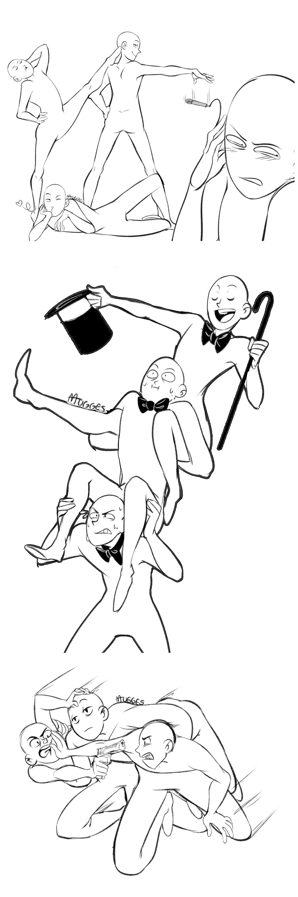Squad Group Drawing Base 3 - Zuka Wallpaper