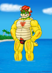 Bowser Day 2017 - A hot hairy koopa for a hot day