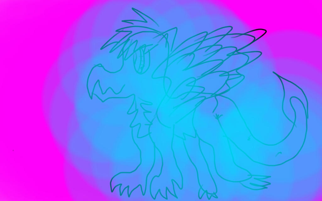 blue purple pink griffin by Noonatic on DeviantArt