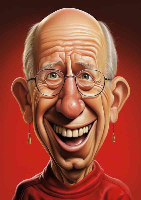 Caricature Of Sir Bobby Charlton | Poster by wallartgalore0 on DeviantArt