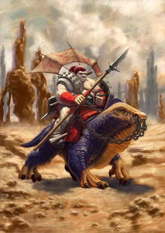 Orc Rider | Di-Bond by wallartgalore0 on DeviantArt