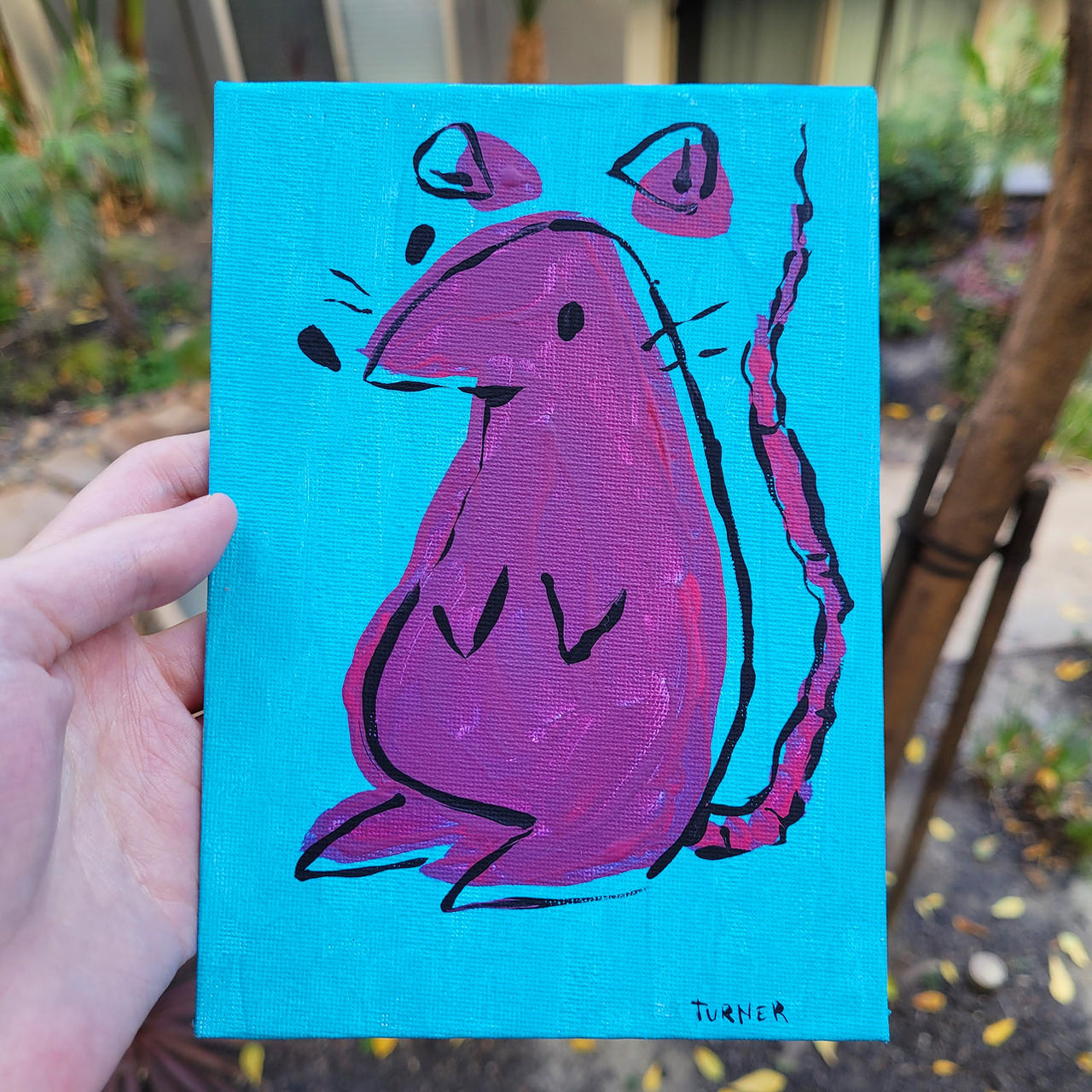 Artist Rattery Rat Painting by turnipboys on DeviantArt