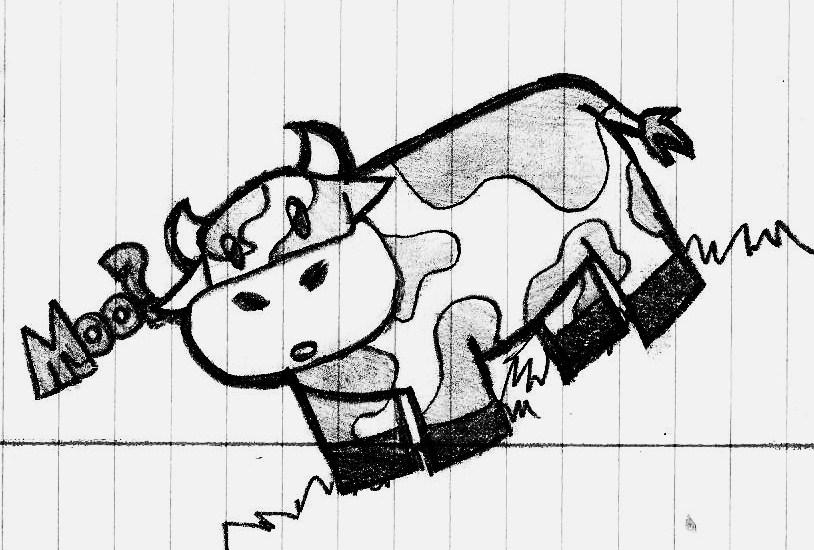 Cute Moo Cow by CrimsonAngelofShadow on DeviantArt