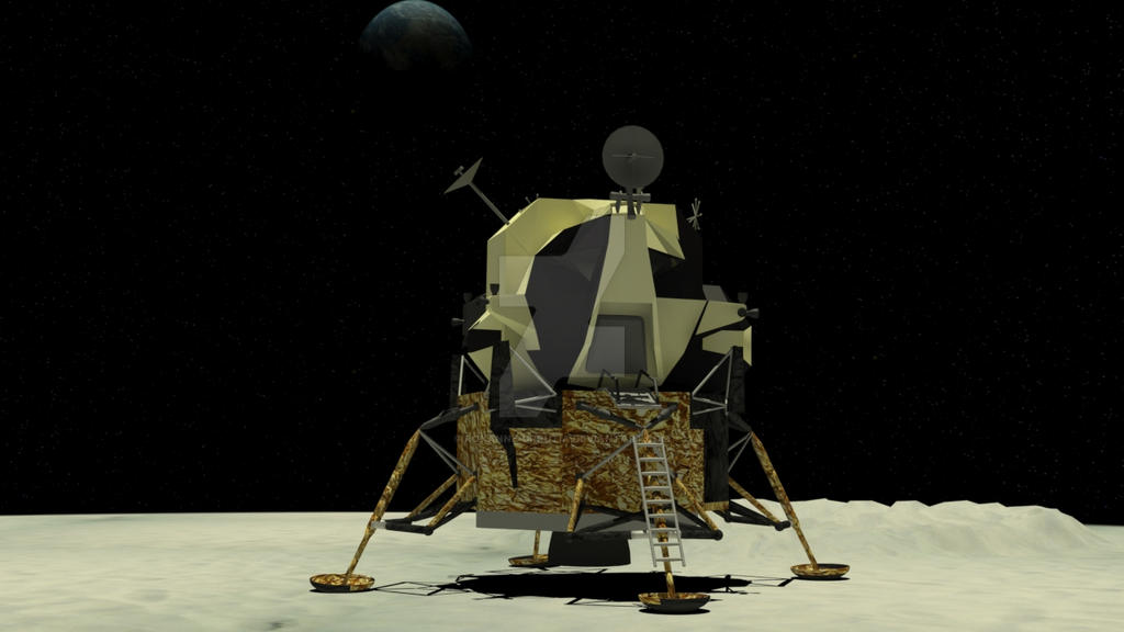 Lunar Lander by Roxanne-Urrutia on DeviantArt