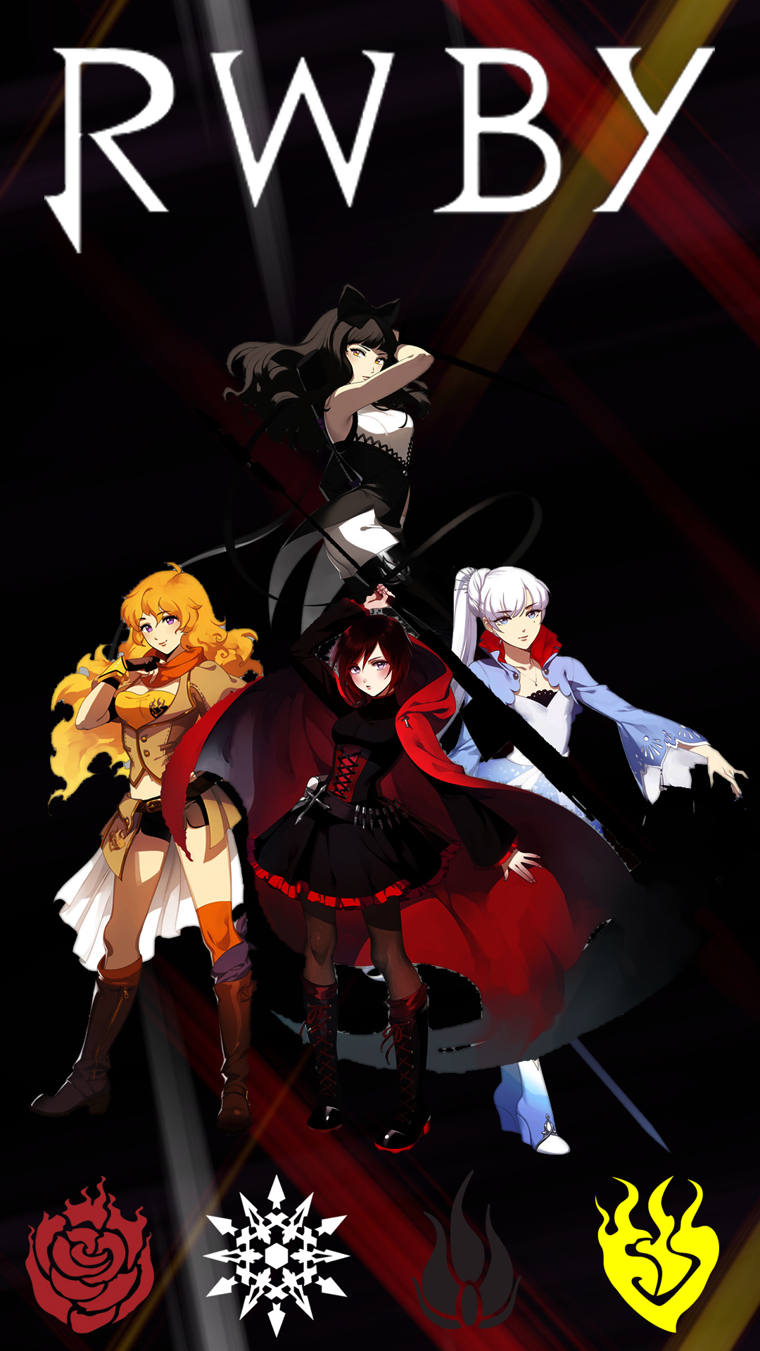Rwby Phone Wallpaper By Narutokunai4 On Deviantart Rwby Phone Wallpaper By Narutokunai4 On Deviantart