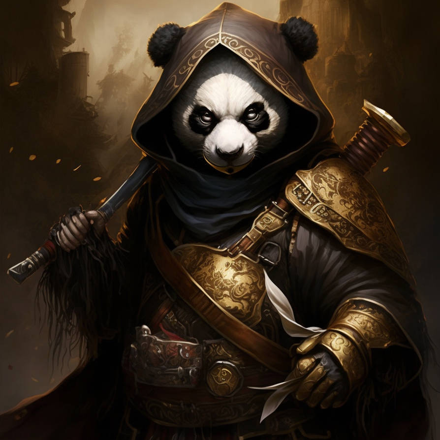 Undead Panda Assassin panda by Exnergy10 on DeviantArt