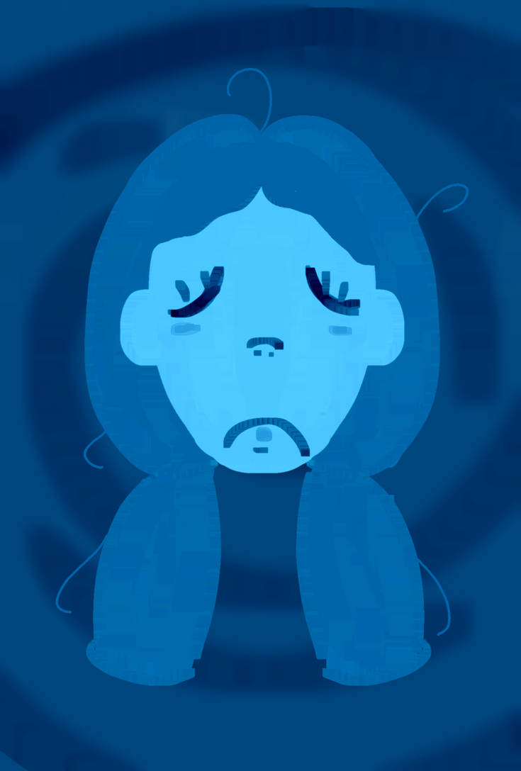 Deviantart Sad sad girl by Miusushi77 on DeviantArt