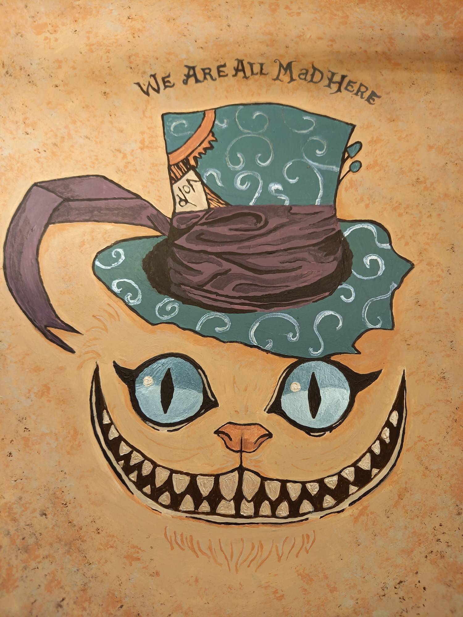 Grinsekatze- Cheshire cat by NatiCreative on DeviantArt
