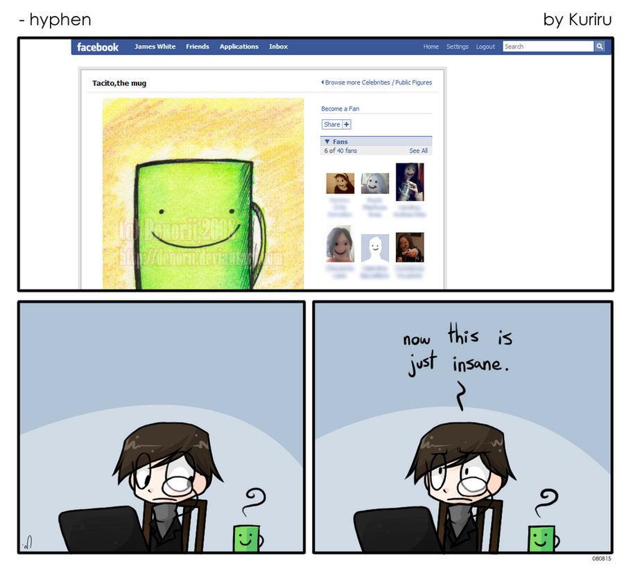 Hyphen - Facebook by kurisquare