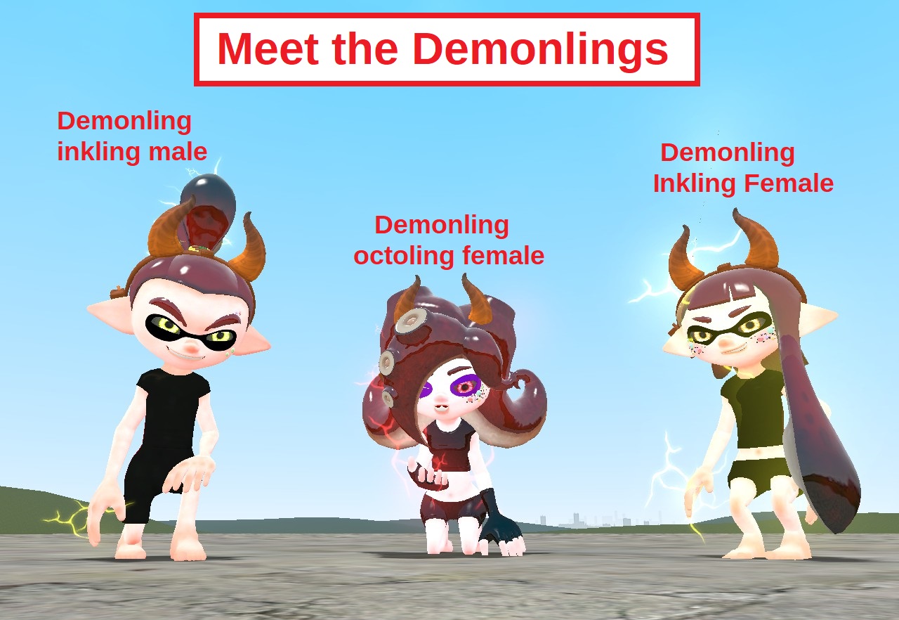 New Inkling/Octoling Species by paintartestdarkstar on DeviantArt