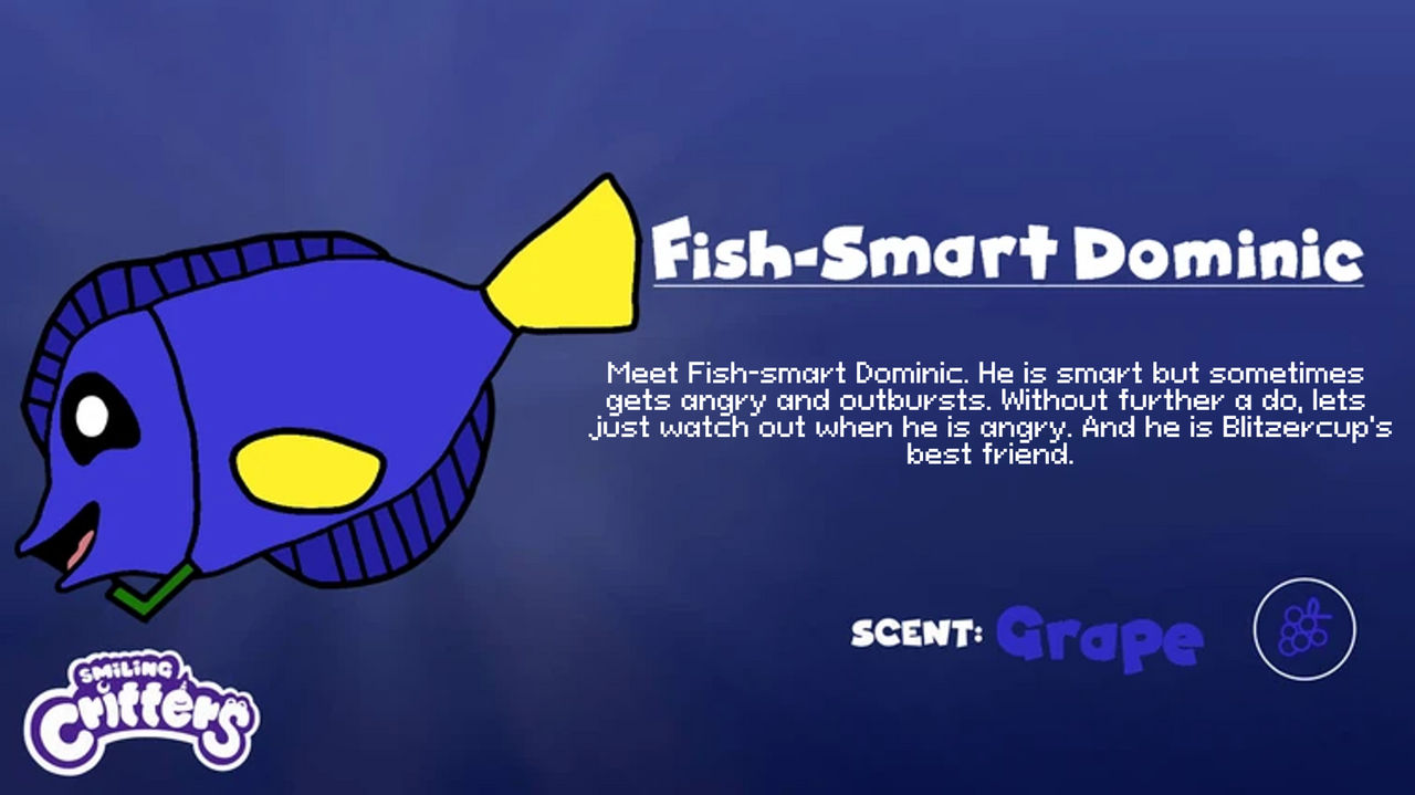 Dominic Fish Fish-smart Dominic by Yingp0non on DeviantArt