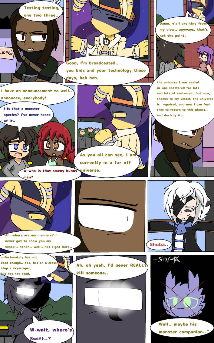 Evil bunny man | Comic thingie by FragmentOfAStar on DeviantArt