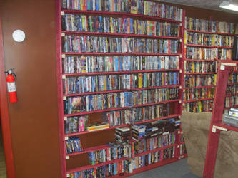 theater room dvd collection