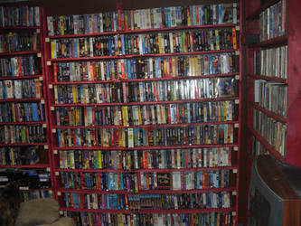theater room vhs collection 1