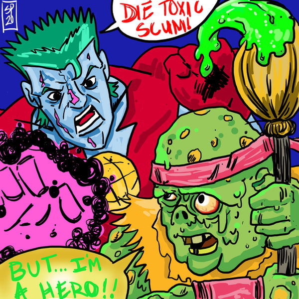 captain planet vs the toxic avenger