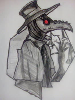 (My Drawing) Plague Doctor