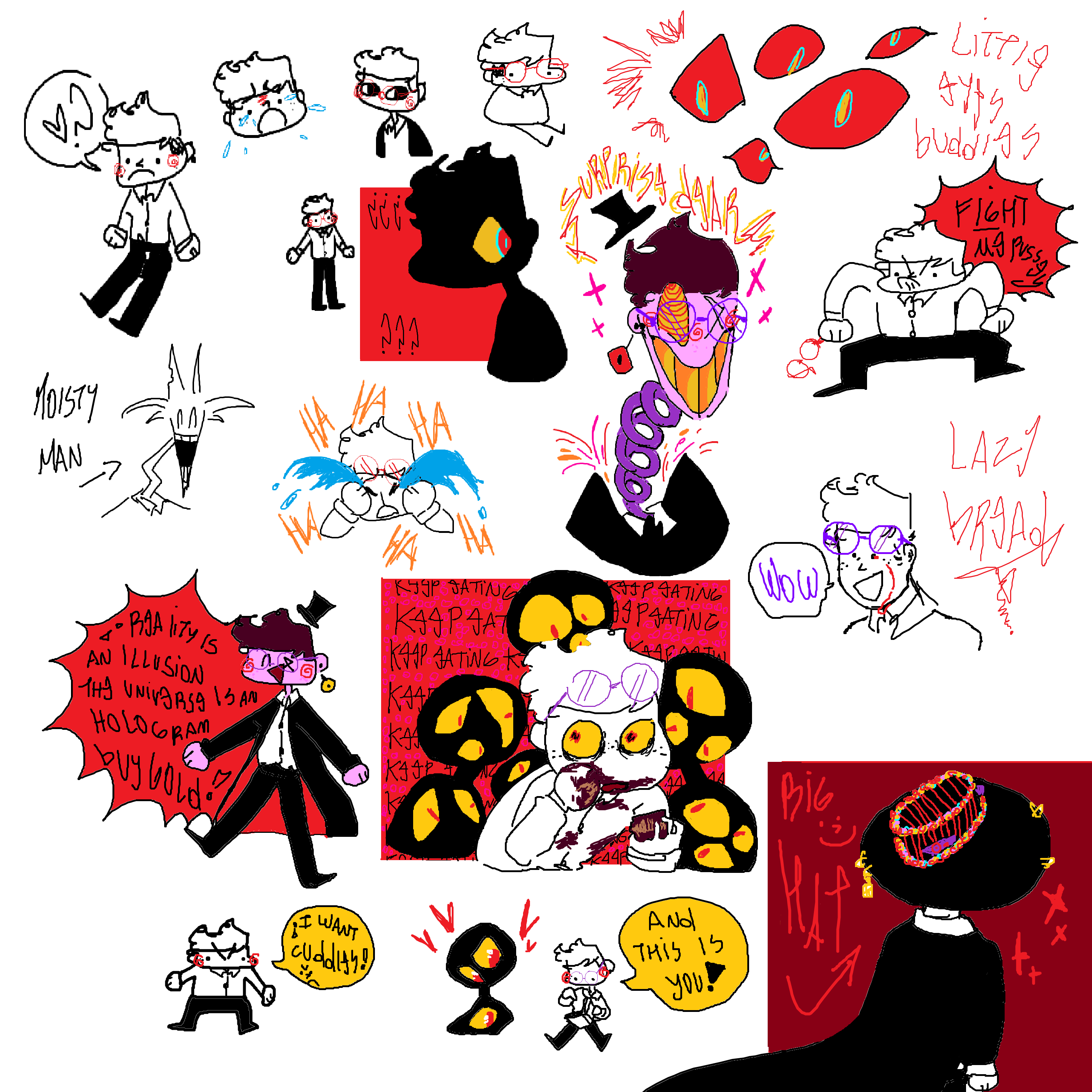 Ddoodles by LazyBr3ad on DeviantArt