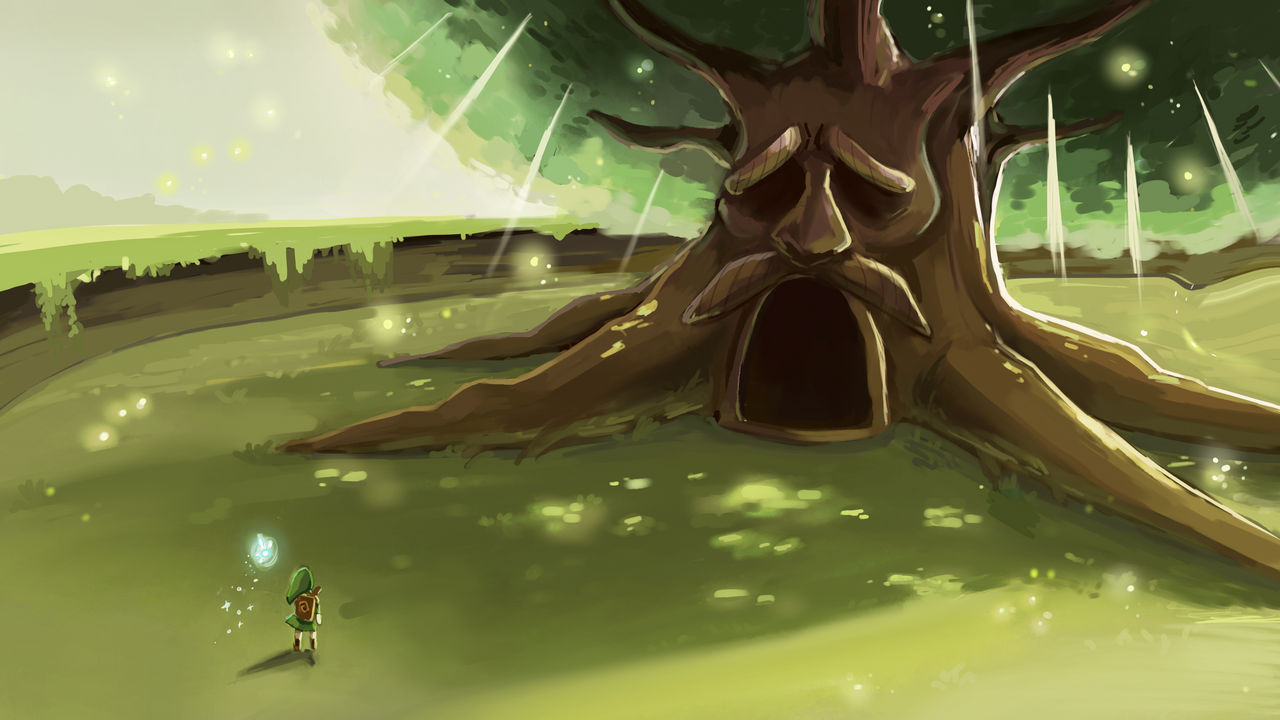 Demok Tree Great Dekutree by Flamingoz on DeviantArt