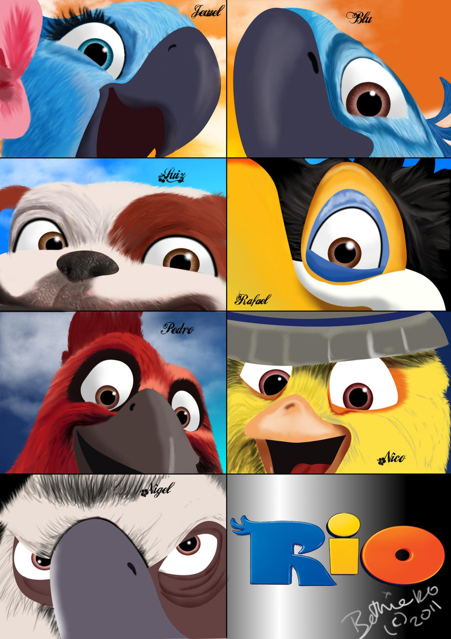 Rio Rapper Cartoon Rio - Request by Bethiebo on DeviantArt