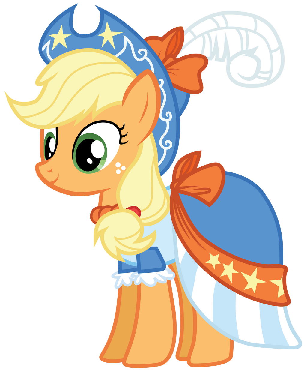 Applejack's Coronation Dress by Bethiebo