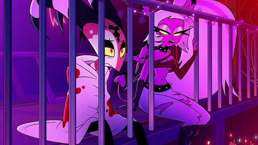 Blitzo And Veroiska On Balcony