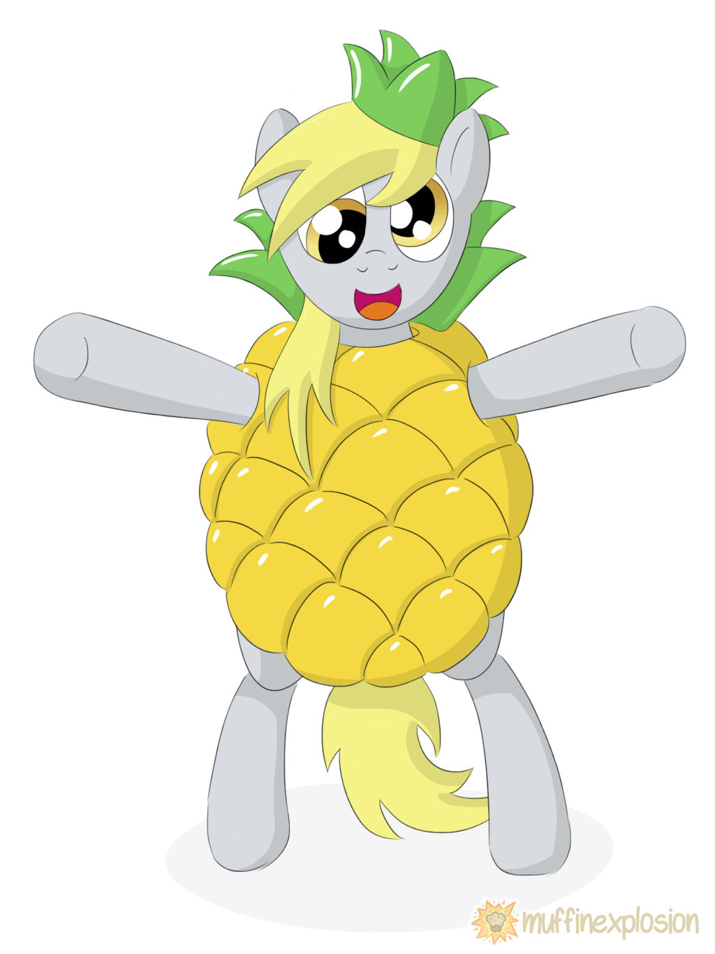 Pineapple Hooves wants Hugs!