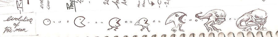 Evolution of Pacman by StygianSatyrCarlyle on DeviantArt