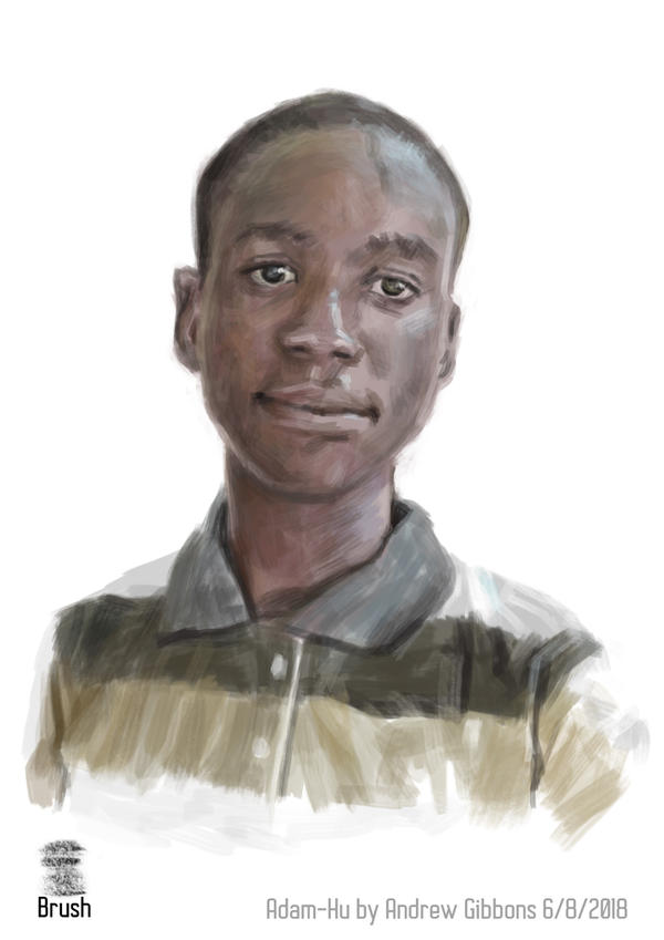 Adam Portrait Study by Andrew-Gibbons on DeviantArt